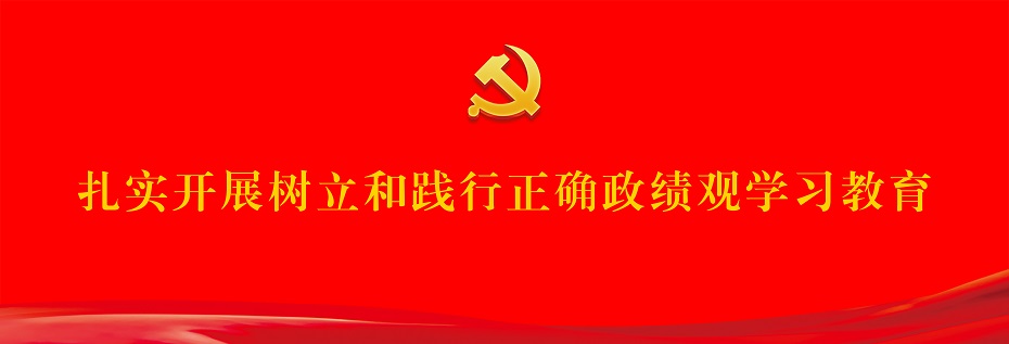 扎实开展树立和践行正确政绩观学习教育